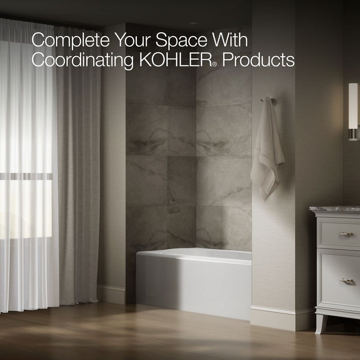 KOHLER K-25830-RA Avec 60" x 30" alcove bath, right drain, white - view 4
