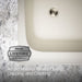KOHLER K-25831 Avec 60" x 32" drop-in bath, biscuit - view 3