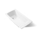 KOHLER K-25831 Avec 60" x 32" drop-in bath, white