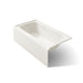 KOHLER K-25831-LA Avec 60" x 32" alcove bath, left drain, biscuit