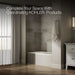 KOHLER K-25831-RA Avec 60" x 32" alcove bath, right drain, biscuit - view 5
