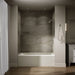 KOHLER K-25832-RA Avec 60" x 36" alcove bath, right drain, biscuit - view 4