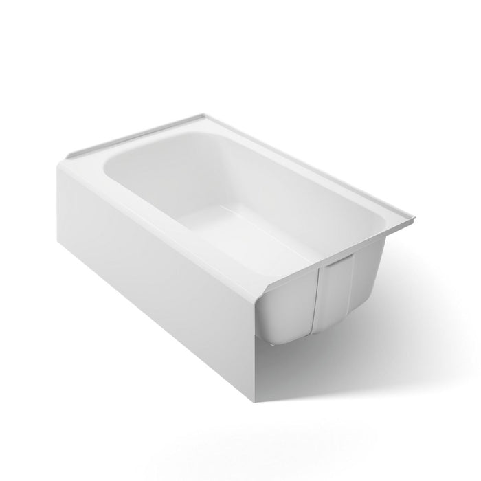 KOHLER K-25832-RA Avec 60" x 36" alcove bath, right drain, white - view 5