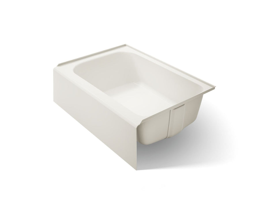 KOHLER K-25833-RA Avec 60" x 42" alcove bath, right drain, biscuit