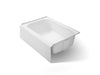 KOHLER K-25833-RA Avec 60" x 42" alcove bath, right drain, white