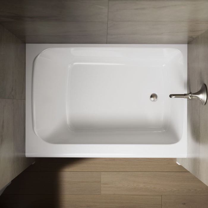 KOHLER K-25833-RA Avec 60" x 42" alcove bath, right drain, white - view 4