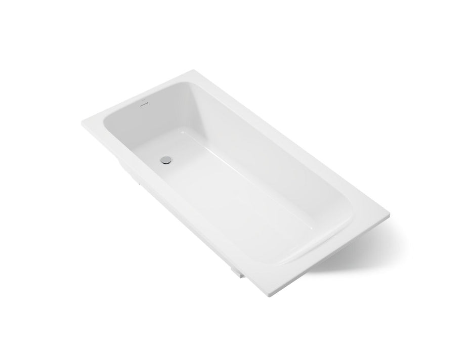 KOHLER K-25834 Avec 72" x 36" drop-in bath, white