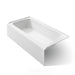 KOHLER K-25834-LA Avec 72" x 36" alcove bath, left drain, white