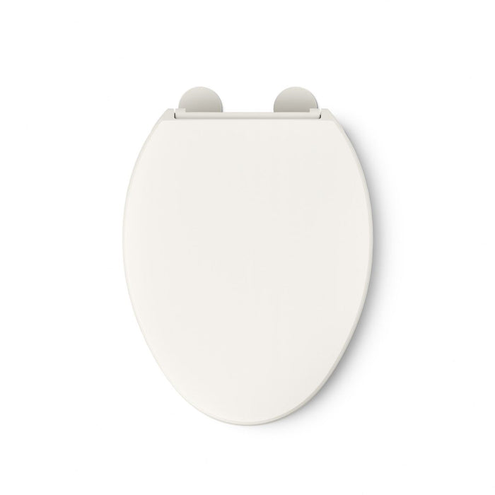 KOHLER K-25875 Hyten Elevated Quiet-Close elongated toilet seat