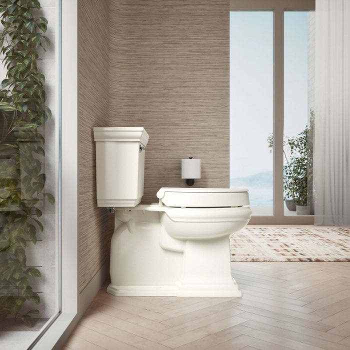 KOHLER K-25875 Hyten Elevated Quiet-Close elongated toilet seat