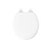 KOHLER K-25884 Triko Quiet-Close round-front toilet seat, white - view 2