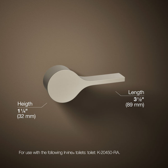 KOHLER K-25986-R Cimarron Right-hand trip lever, vibrant brushed nickel - view 5