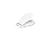 KOHLER K-2599-RL Transitions Nightlight ReadyLatch Quiet-Close elongated toilet seat, white