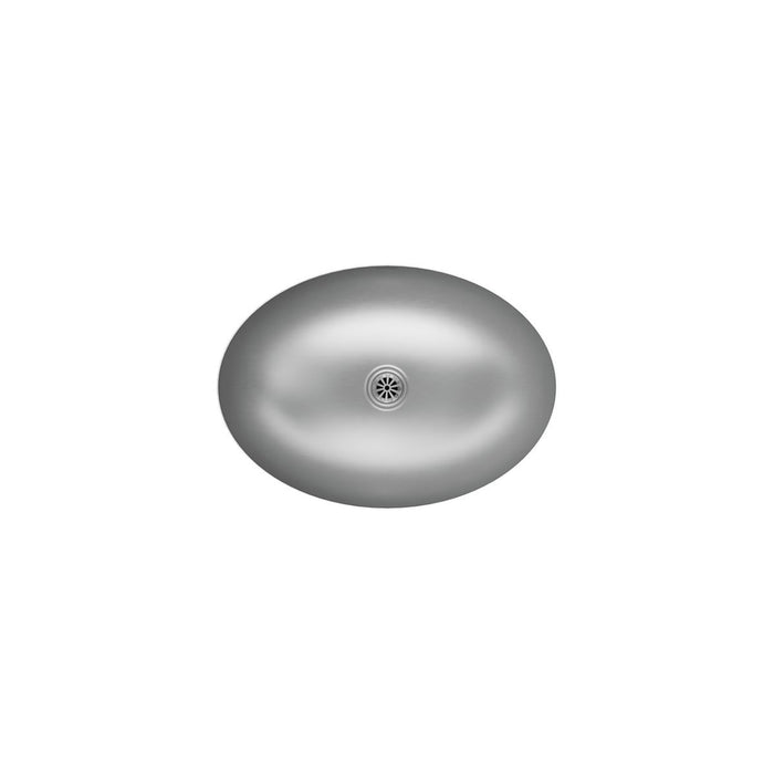KOHLER K-2602-SU Rhythm 23-1/4" oval undermount bathroom sink, no overflow