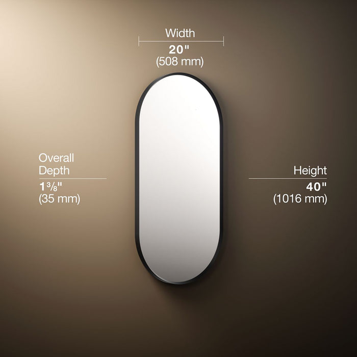 3/4 view of product with dimensions