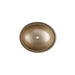 KOHLER K-2608-SU Bachata 20" oval drop-in/undermount bathroom sink, no overflow, vibrant brushed bronze - view 3