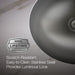 KOHLER K-2609-MU Bachata 20" oval drop-in/undermount bathroom sink, mirror - view 2