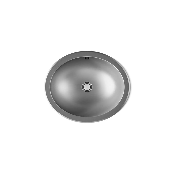 KOHLER K-2609-MU Bachata 20" oval drop-in/undermount bathroom sink, mirror - view 3