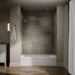 KOHLER K-26108-LA Entity 60" x 32" alcove bath with left drain, white - view 4
