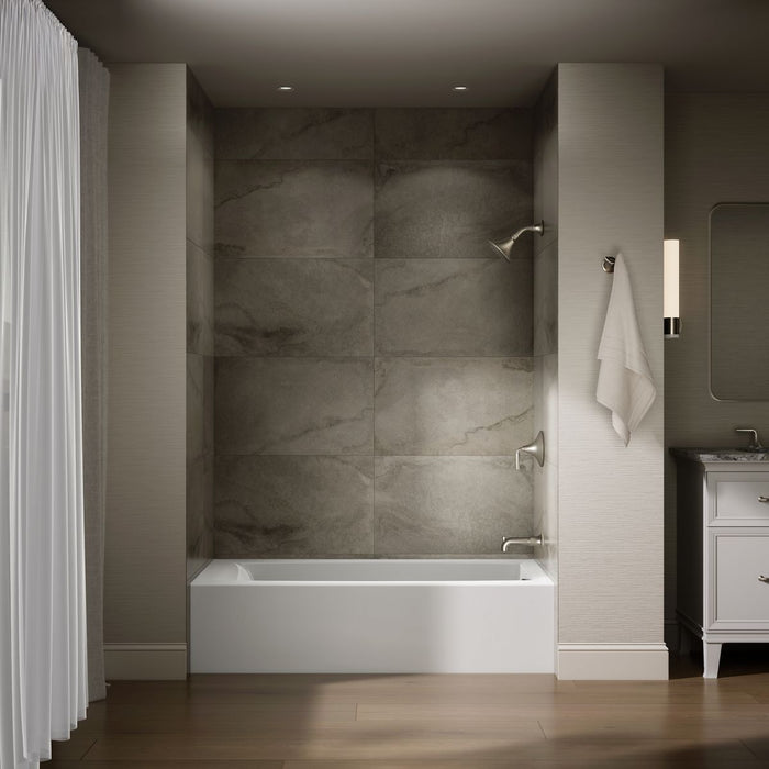 KOHLER K-26109-RA Entity 60" x 30" alcove bath right drain