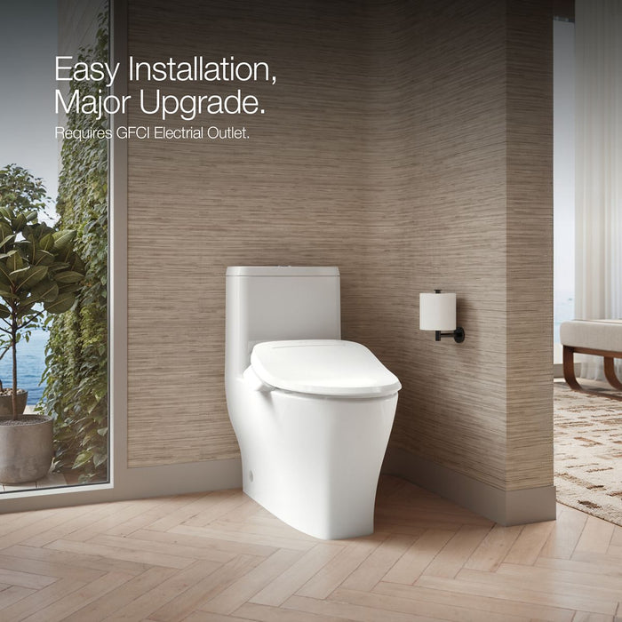 KOHLER K-26132-CSP C3 Elongated bidet toilet seat