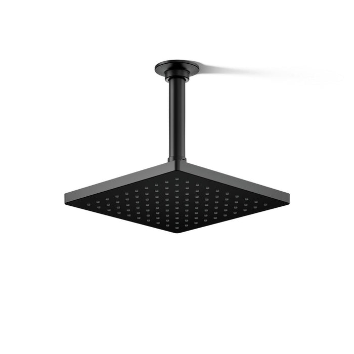 KOHLER K-26148-G Honesty 8" single-function rainhead, 1.75 gpm, matte black - view 4