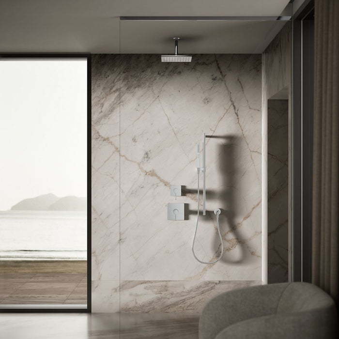 KOHLER K-26149 Honesty 10" single-function rainhead, 2.5 gpm, polished chrome - view 2