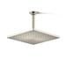KOHLER K-26149 Honesty 10" single-function rainhead, 2.5 gpm, vibrant brushed nickel