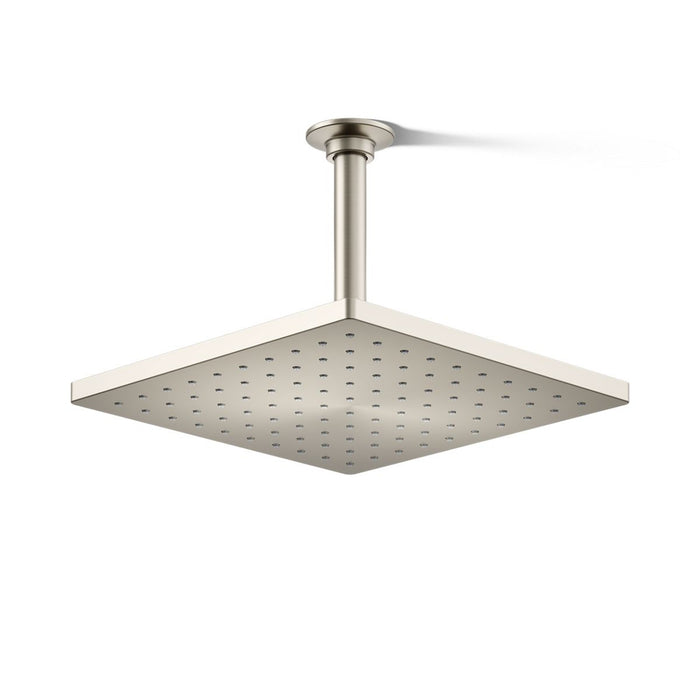 KOHLER K-26149-G Honesty 10" single-function rainhead, 1.75 gpm, vibrant brushed nickel - view 4