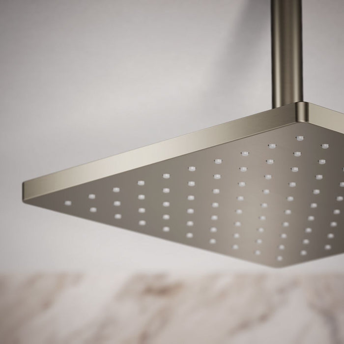 KOHLER K-26149-G Honesty 10" single-function rainhead, 1.75 gpm, vibrant brushed nickel - view 5