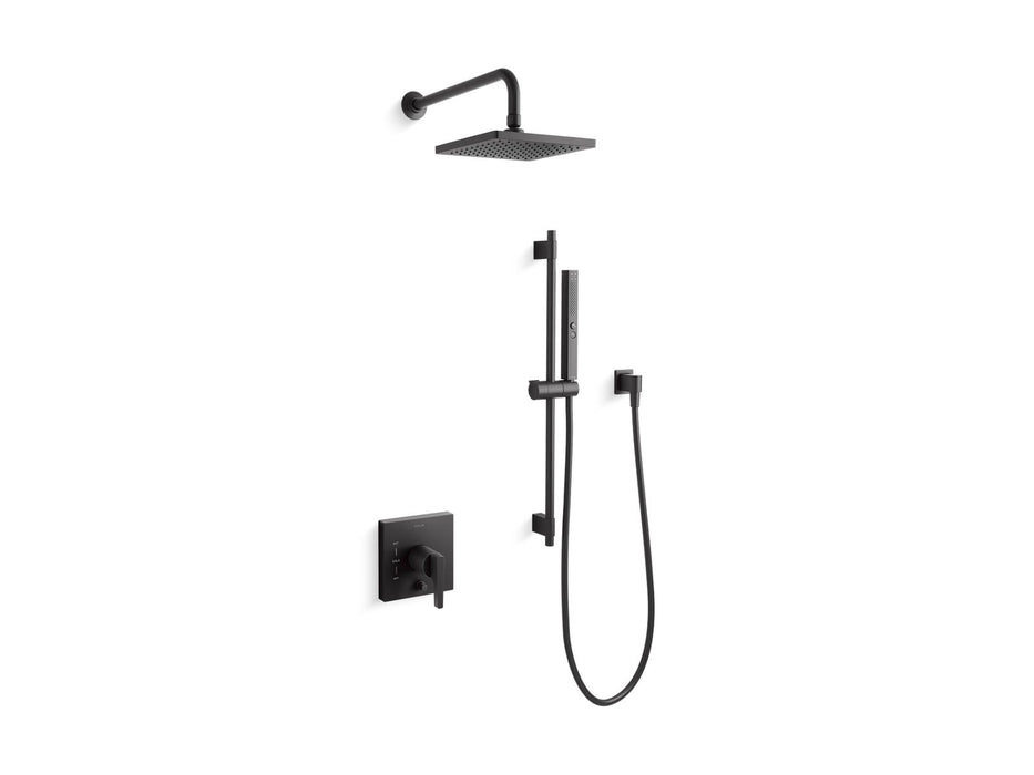 KOHLER K-26273-Y Honesty Showering kit, 2.5 gpm, matte black