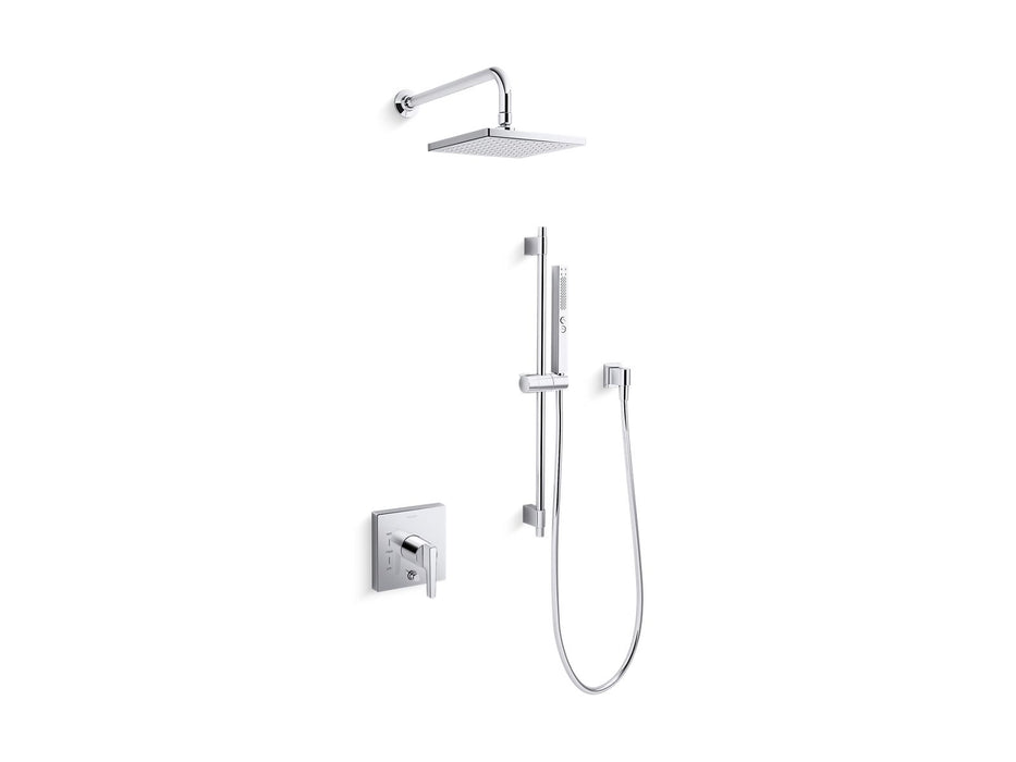 KOHLER K-26273-Y Honesty Showering kit, 2.5 gpm, polished chrome