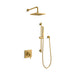 KOHLER K-26273-Y Honesty Showering kit, 2.5 gpm, vibrant brushed moderne brass