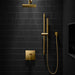 KOHLER K-26273-Y Honesty Showering kit, 2.5 gpm, vibrant brushed moderne brass - view 2