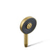 KOHLER K-26282 Statement Round three-function handshower, 2.5 gpm, vibrant brushed moderne brass - view 3