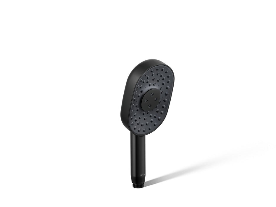 KOHLER K-26284 Statement Oblong three-function handshower, 2.5 gpm, matte black
