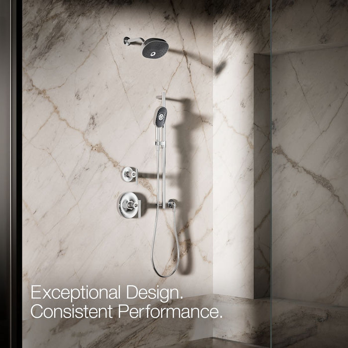 KOHLER K-26284-G Statement Oblong three-function handshower, 1.75 gpm