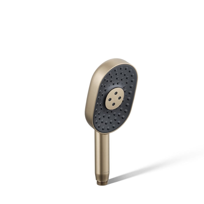 KOHLER K-26284-G Statement Oblong three-function handshower, 1.75 gpm, vibrant brushed bronze - view 4