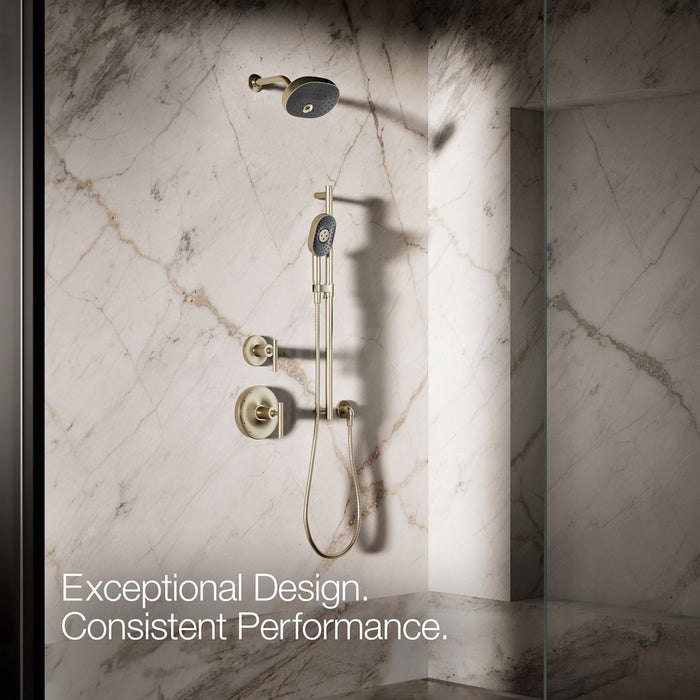 KOHLER K-26284-G Statement Oblong three-function handshower, 1.75 gpm, vibrant brushed bronze - view 5