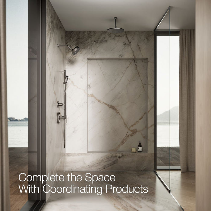 KOHLER K-26284-G Statement Oblong three-function handshower, 1.75 gpm