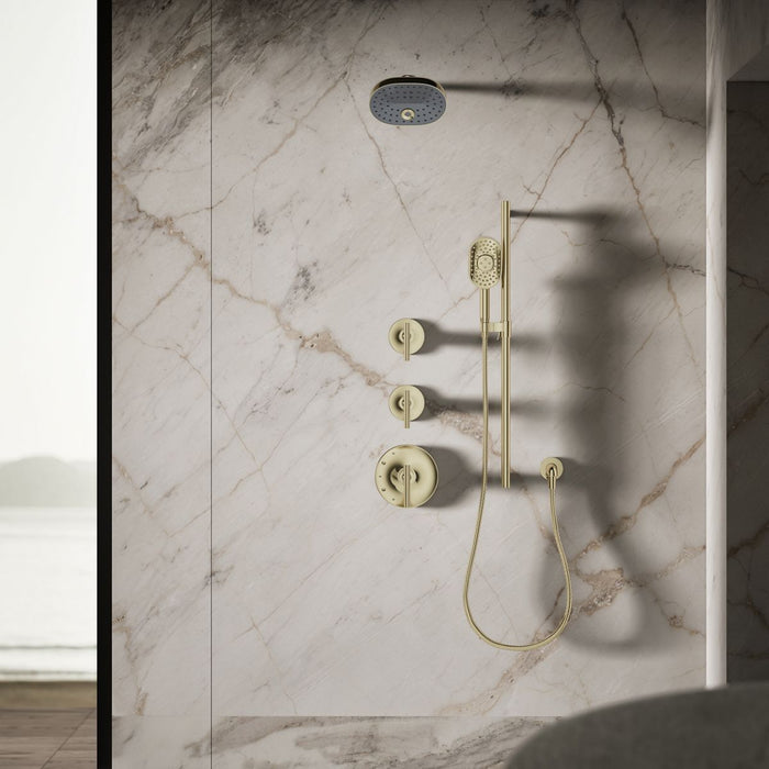 KOHLER K-26290-G Statement Three-function showerhead, 1.75 gpm