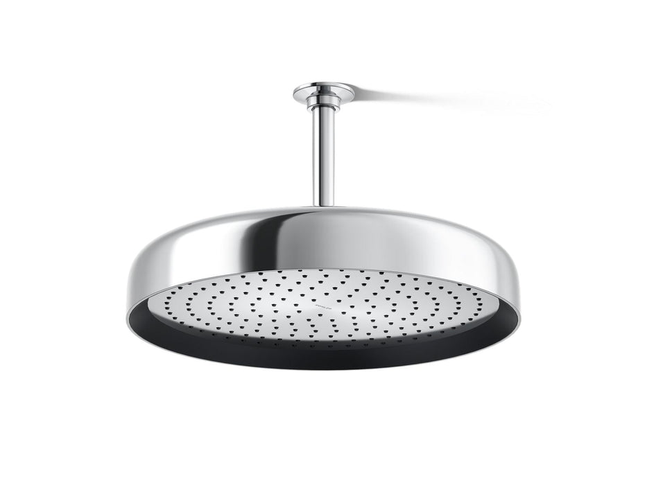 KOHLER K-26292 Statement Round 14" single-function rainhead, 2.5 gpm