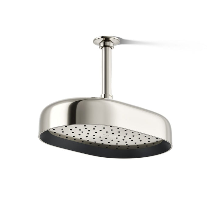 KOHLER K-26293 Statement Oblong 12" single-function rainhead, 2.5 gpm