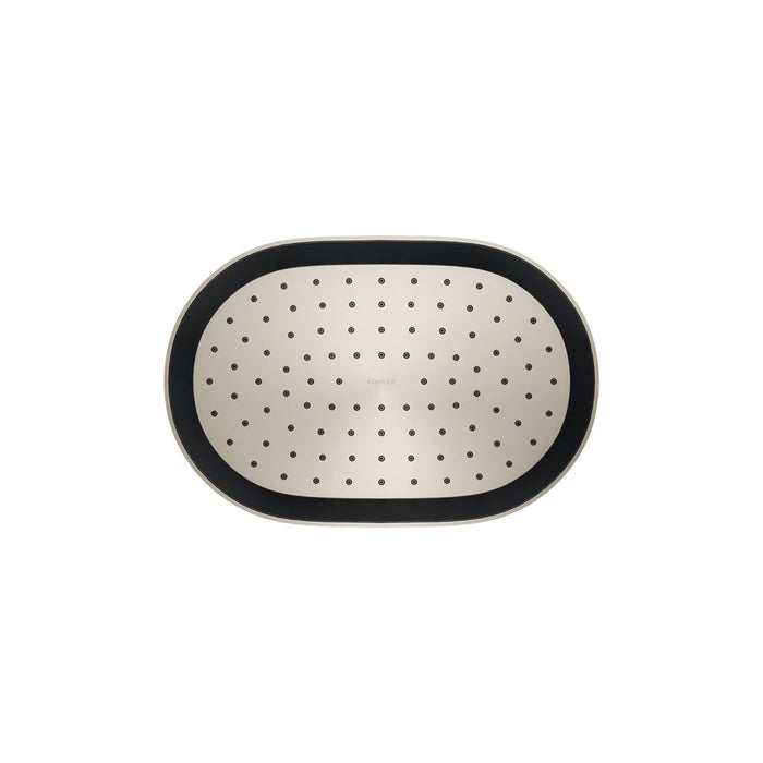 KOHLER K-26293-G Statement Oblong 12" single-function rainhead, 1.75 gpm
