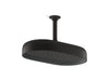 KOHLER K-26294 Statement Oblong 14" single-function rainhead, 2.5 gpm, matte black