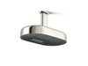 KOHLER K-26295 Statement Oblong 14" two-function rainhead, 2.5 gpm, vibrant polished nickel