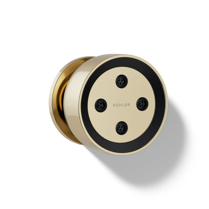 KOHLER K-26299 Statement Round single-function body spray, 2.5 gpm, vibrant french gold - view 4