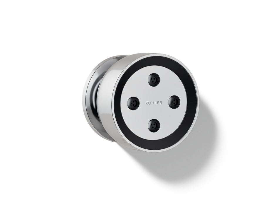 KOHLER K-26299-G Statement Round single-function body spray, 1.75 gpm, polished chrome