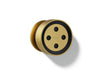 KOHLER K-26299-G Statement Round single-function body spray, 1.75 gpm, vibrant brushed moderne brass