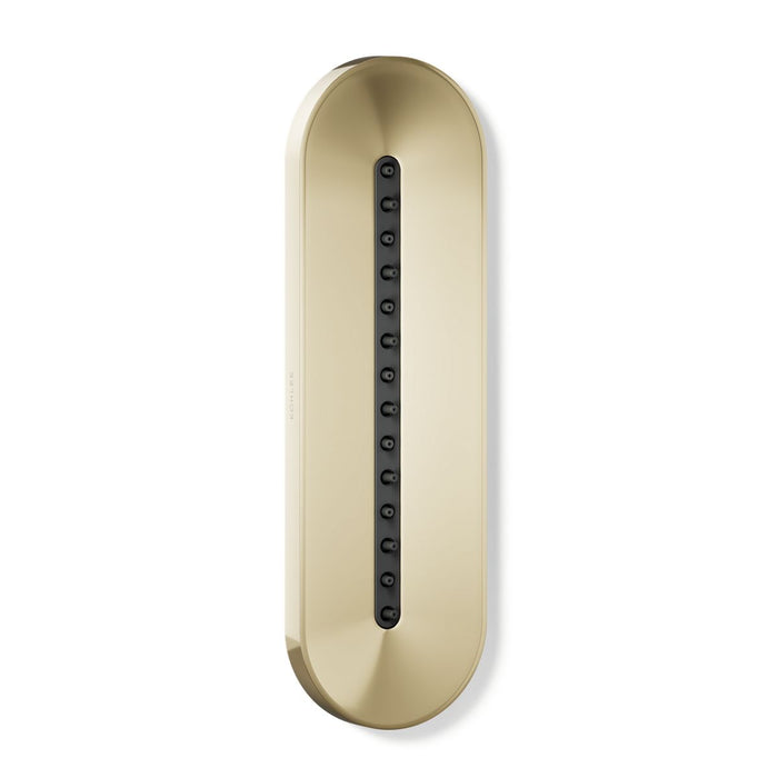 KOHLER K-26300-G Statement Oblong Vichy single-function body spray, 1.75 gpm